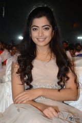 Rashmika Mandanna at Chalo Movie Pre Release Event